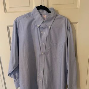 Brooks brothers pinstripe shirt